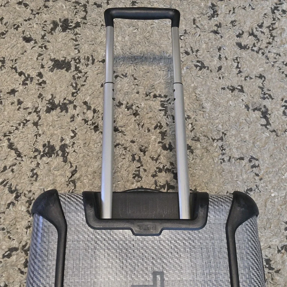 TUMI Tegra-Lite 28121TG Gray Woven Carbon Rolling Suitcase Carry-On 22